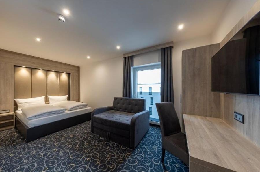 Hotel Business Bay Das Ehemalige Staycation Hotel Зиндельфинген Экстерьер фото